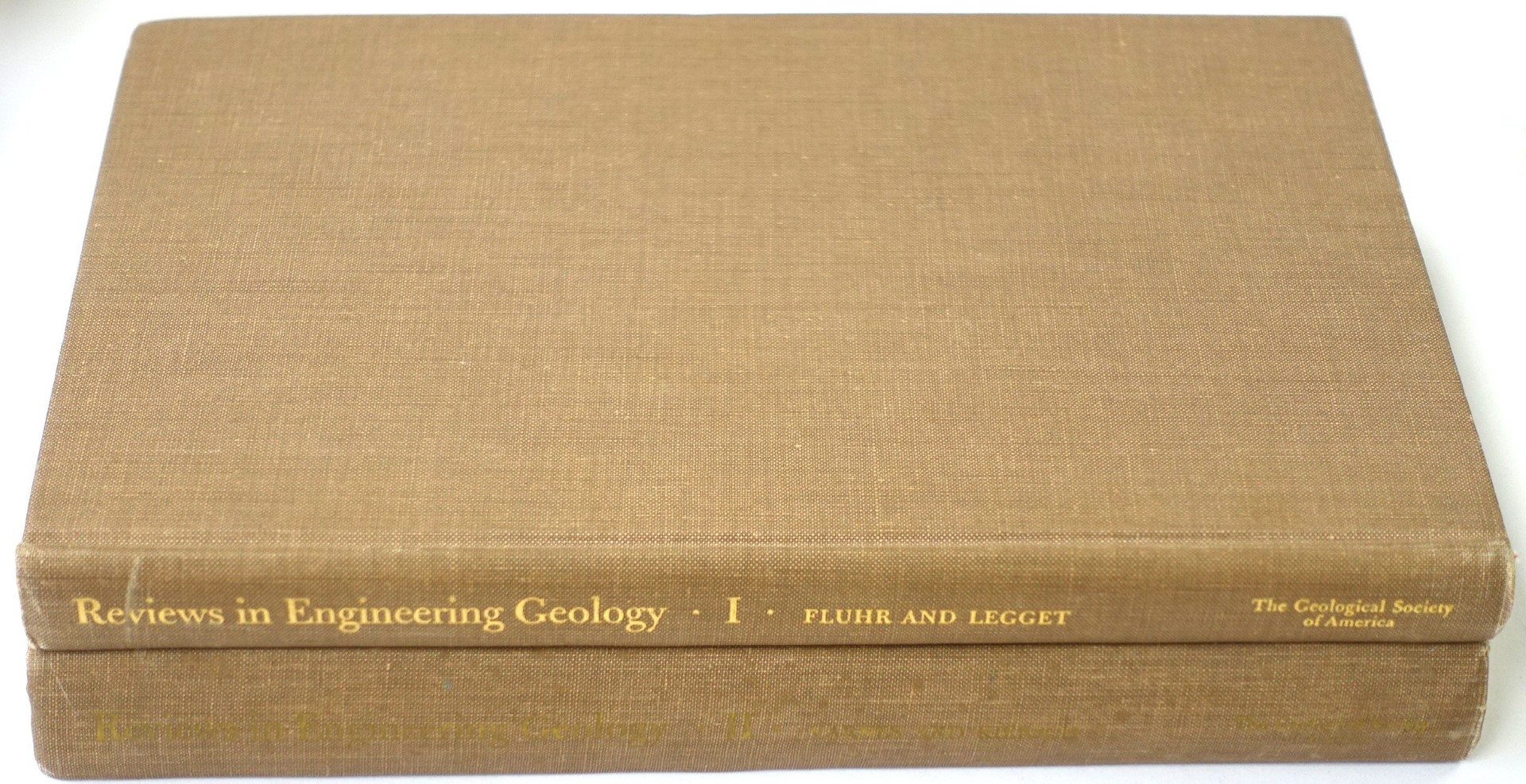 Reviews in Engineering Geology: Volumes I&II