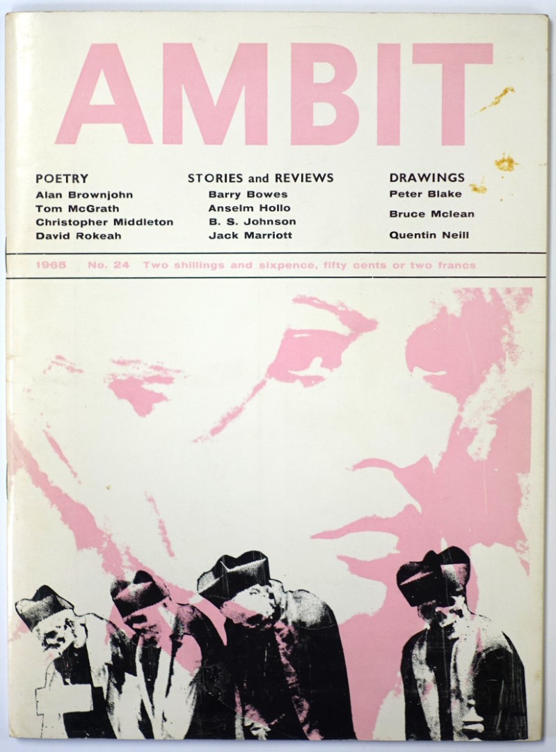 Ambit: A Quarterly of Poems, Short Stories, Drawings and Criticism, Number 24, 1965