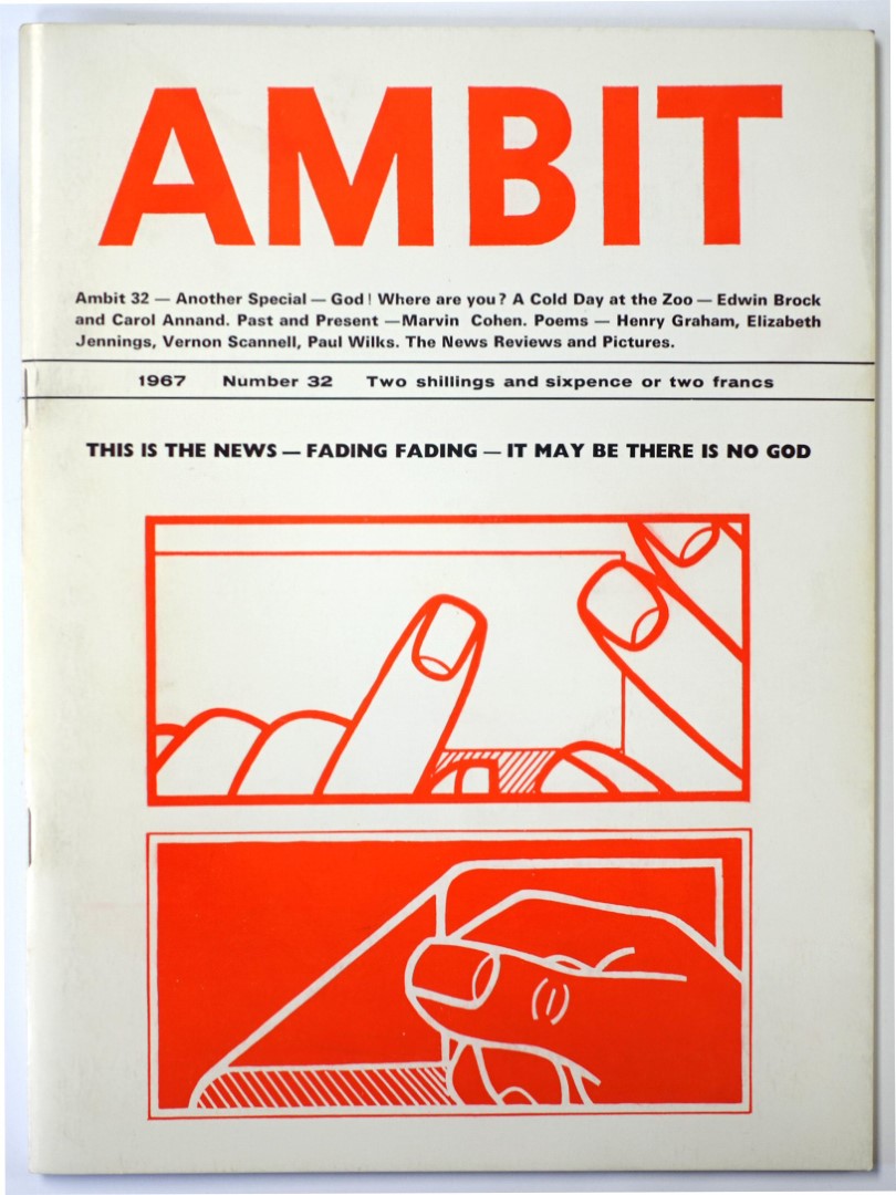 Ambit: A Quarterly of Poems, Short Stories, Drawings and Criticism, Number 32, 1967