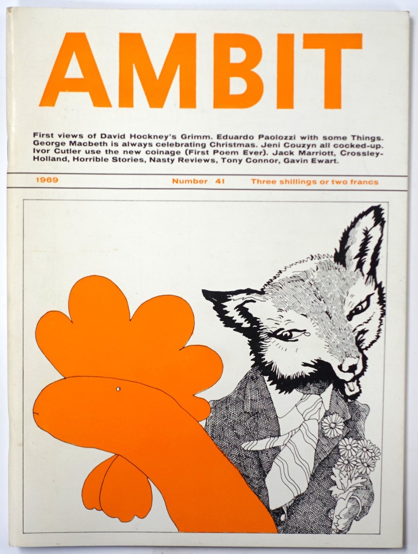 Ambit: A Quarterly of Poems, Short Stories, Drawings and Criticism, Number 41, 1969