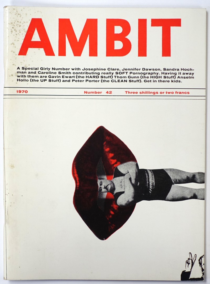 Ambit: A Quarterly of Poems, Short Stories, Drawings and Criticism, Number 42, 1970