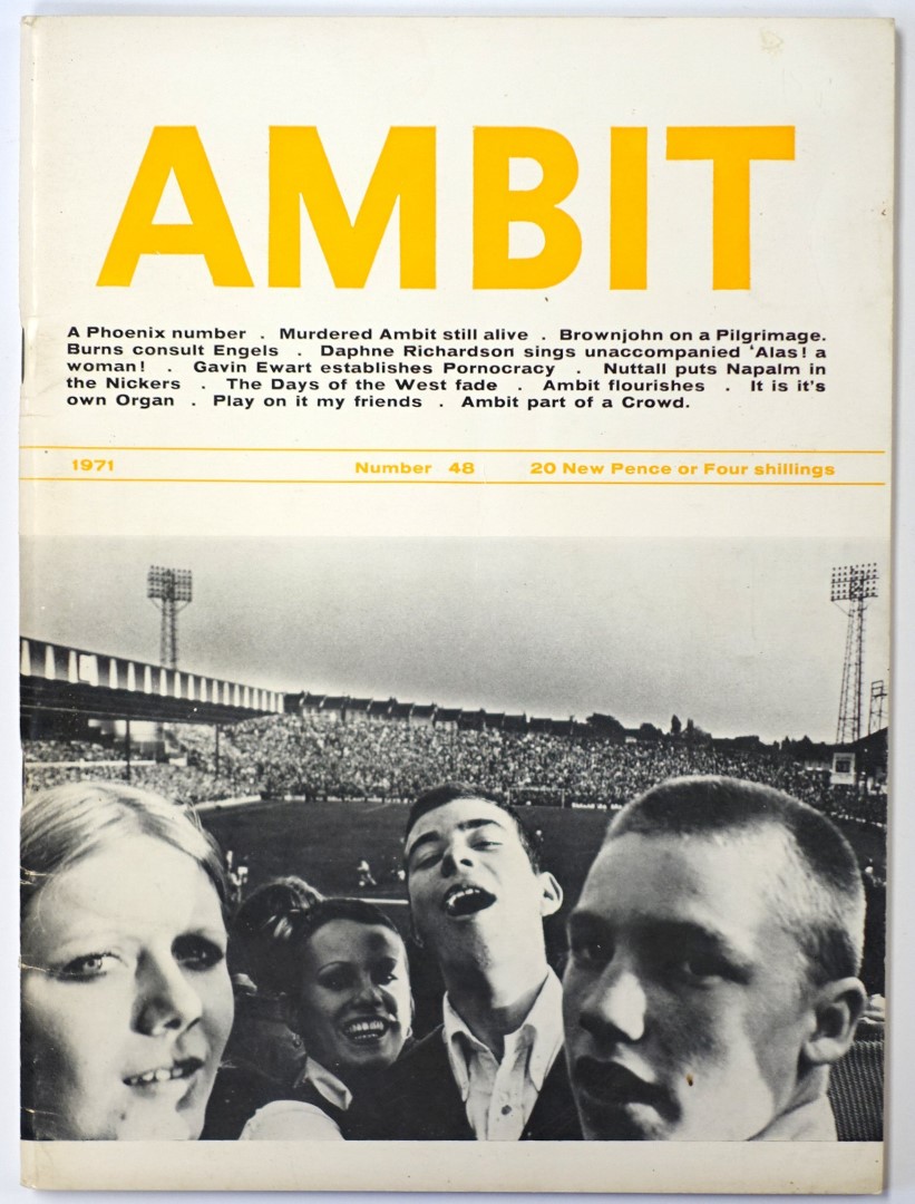 Ambit: A Quarterly of Poems, Short Stories, Drawings and Criticism, Number 48, 1971