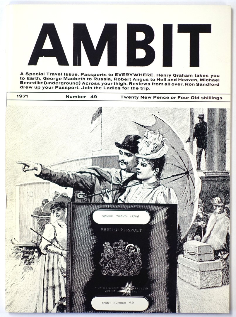 Ambit: A Quarterly of Poems, Short Stories, Drawings and Criticism, Number 49, 1971