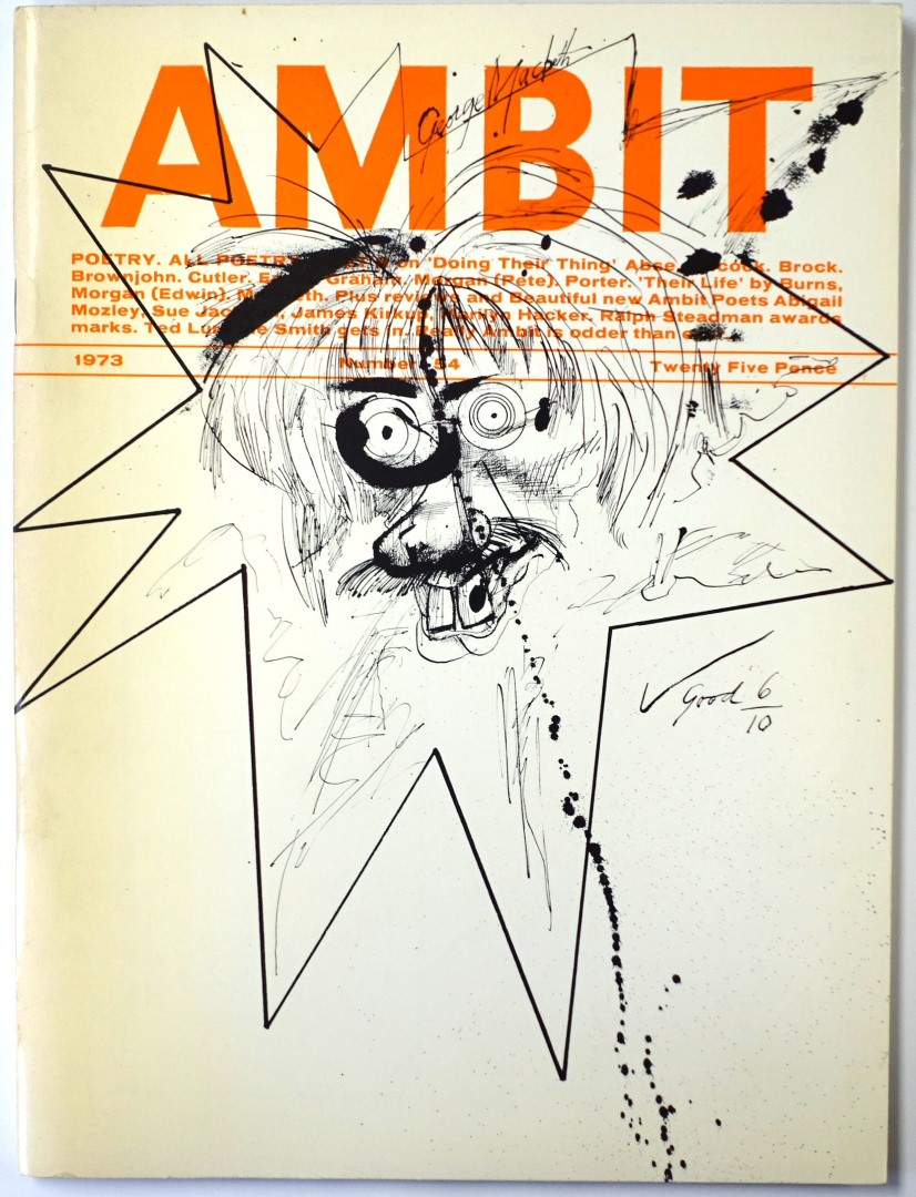 Ambit: A Quarterly of Poems, Short Stories, Drawings and Criticism, Number 54, 1973
