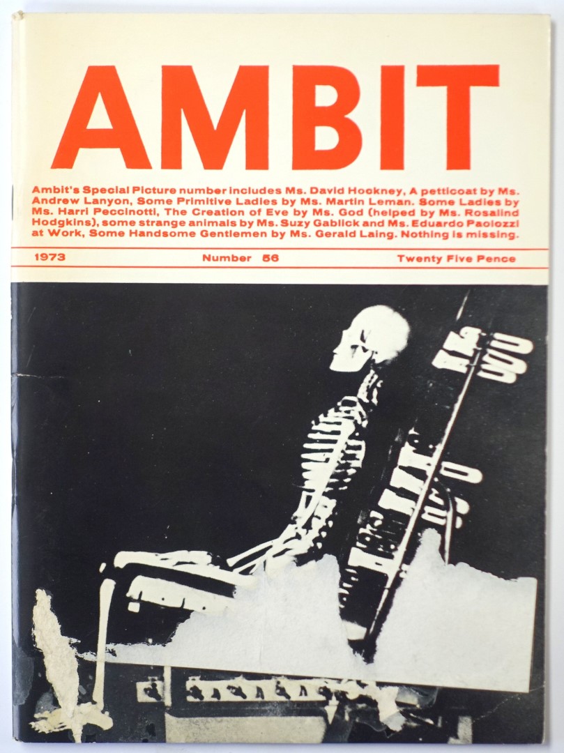 Ambit: A Quarterly of Poems, Short Stories, Drawings and Criticism, Number 56, 1973