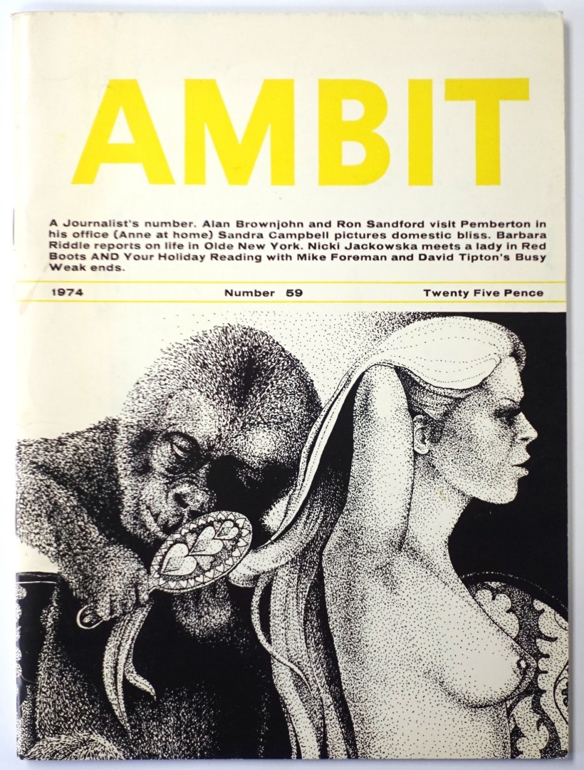 Ambit: A Quarterly of Poems, Short Stories, Drawings and Criticism, Number 59, 1974
