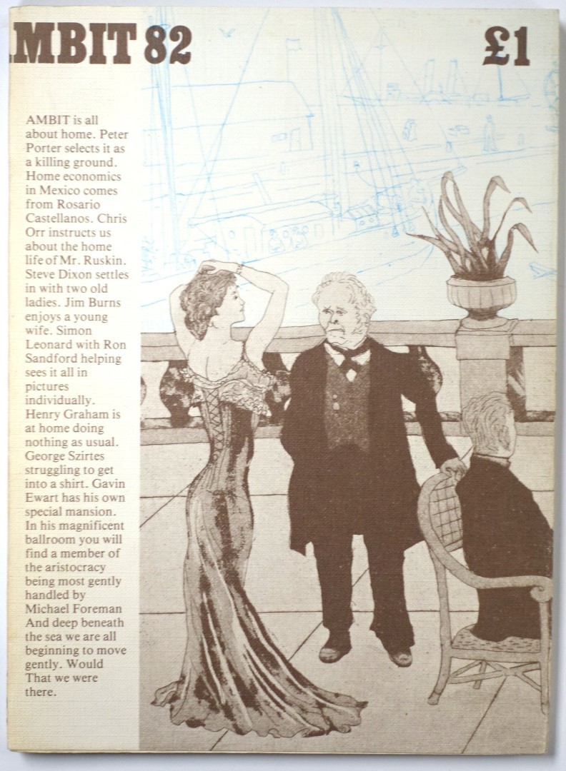 Ambit: A Quarterly of Poems, Short Stories, Drawings and Criticism/Contents: Number 82, 1980