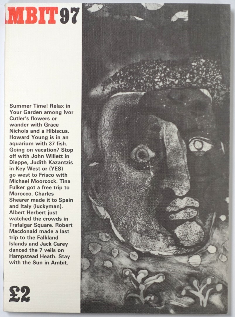 Ambit: A Quarterly of Poems, Short Stories, Drawings and Criticism/Contents: Number 97, 1984