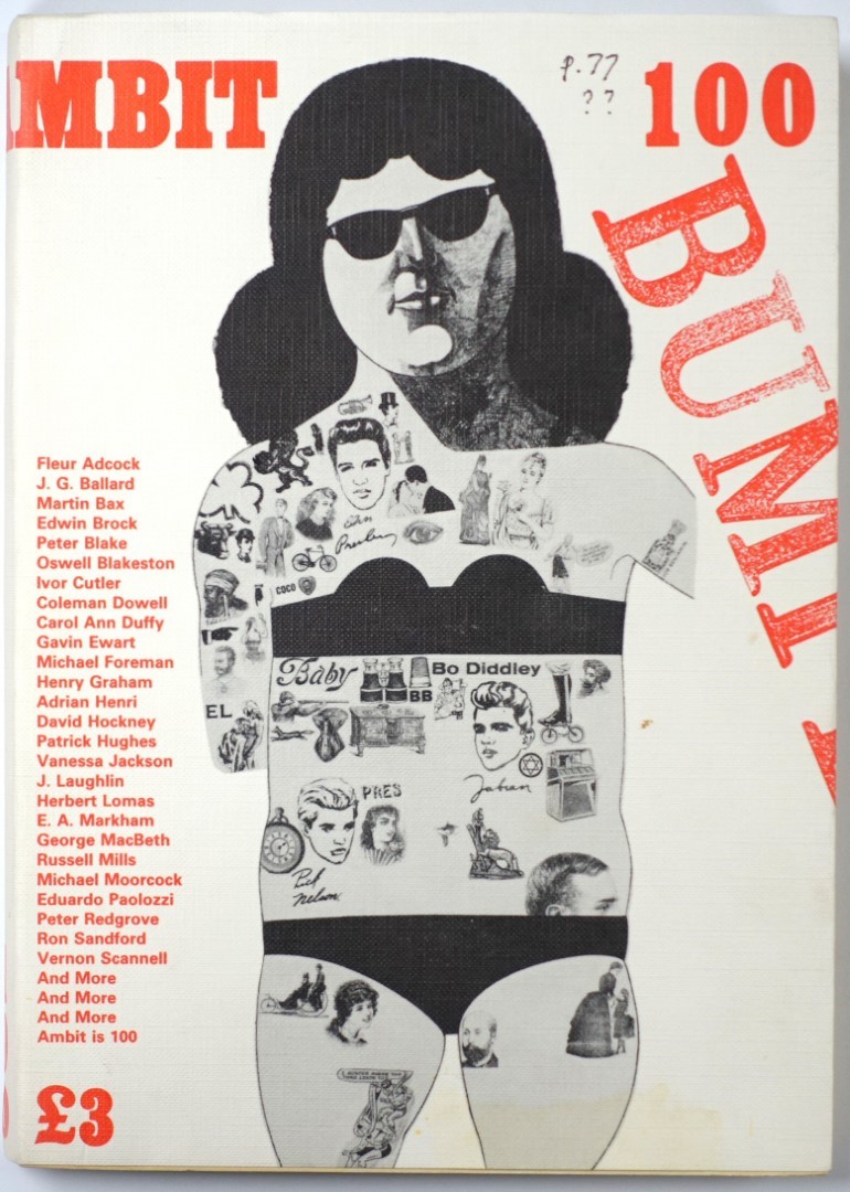 Ambit: A Quarterly of Poems, Short Stories, Drawings and Criticism/Contents: Number 100, 1985
