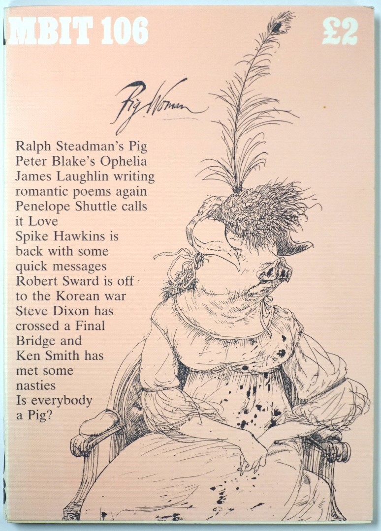 Ambit: A Quarterly of Poems, Short Stories, Drawings and Criticism/Contents: Number 106, 1986