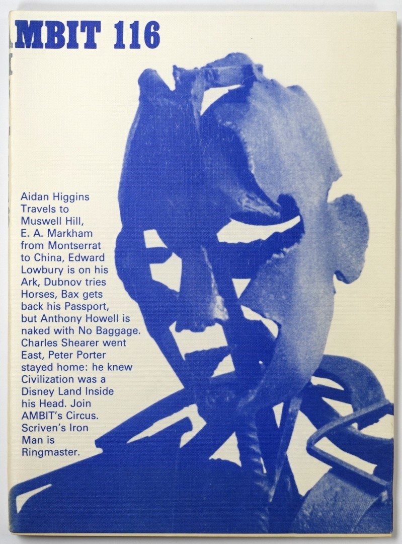 Ambit: A Quarterly of Poems, Short Stories, Drawings and Criticism/Contents: Number 116, 1989