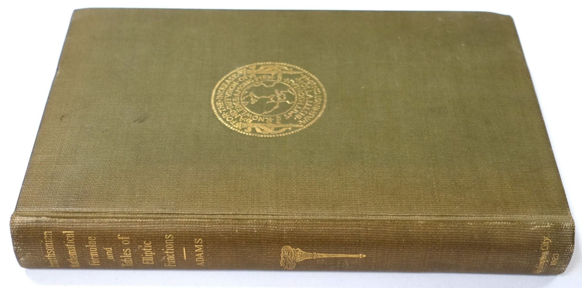 Smithsonian Mathematical Formulae and Tables of Elliptic Functions