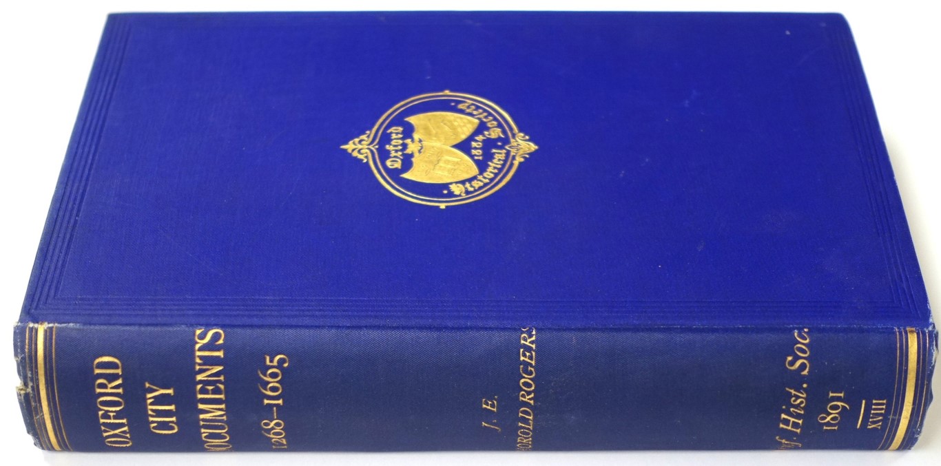 Oxford City Documents: Financial and Judicial, 1268-1665