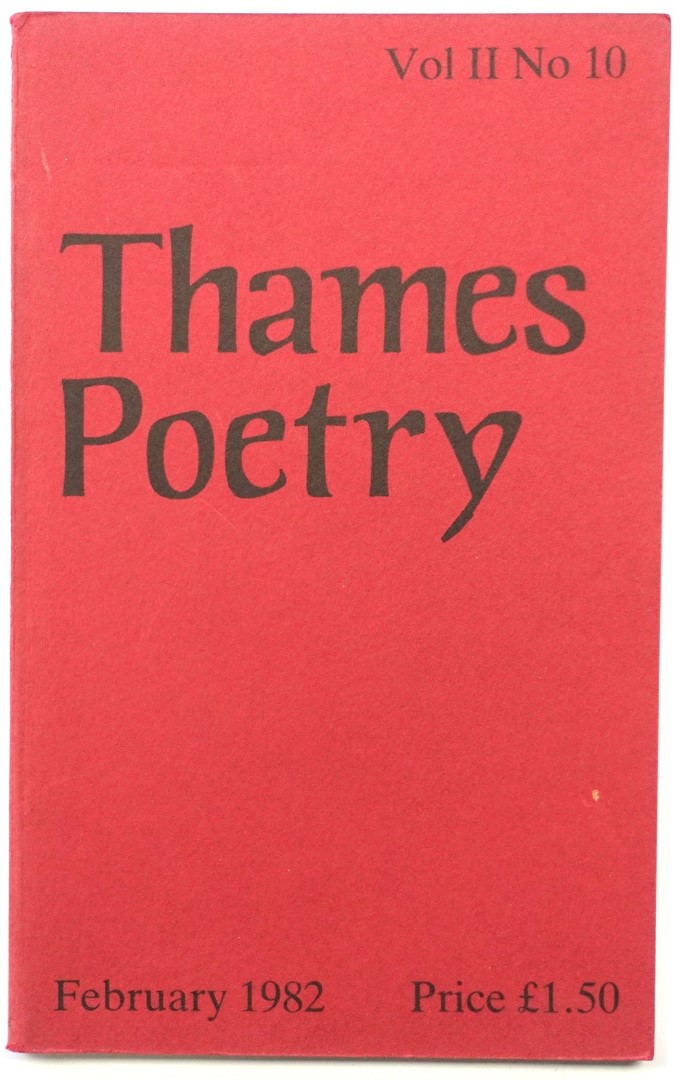 Thames Poetry, Volume II, No 10, February 1982