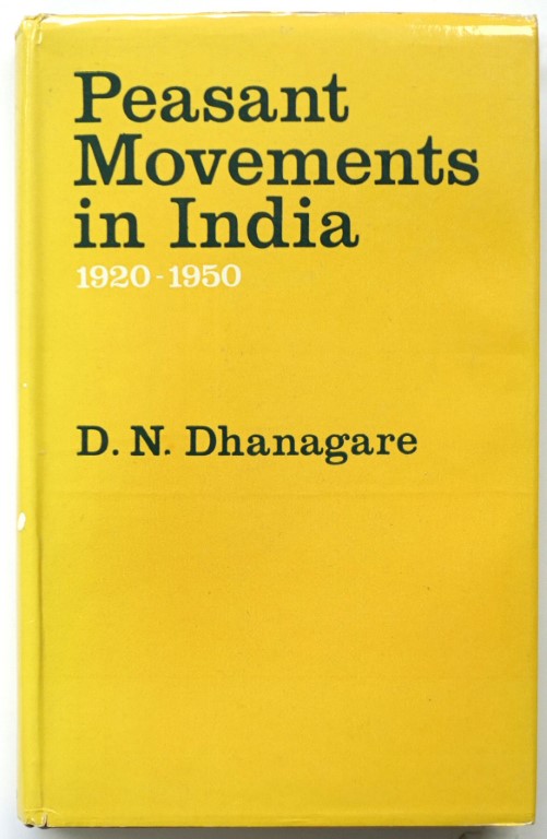 Peasant Movements in India, 1920-1950