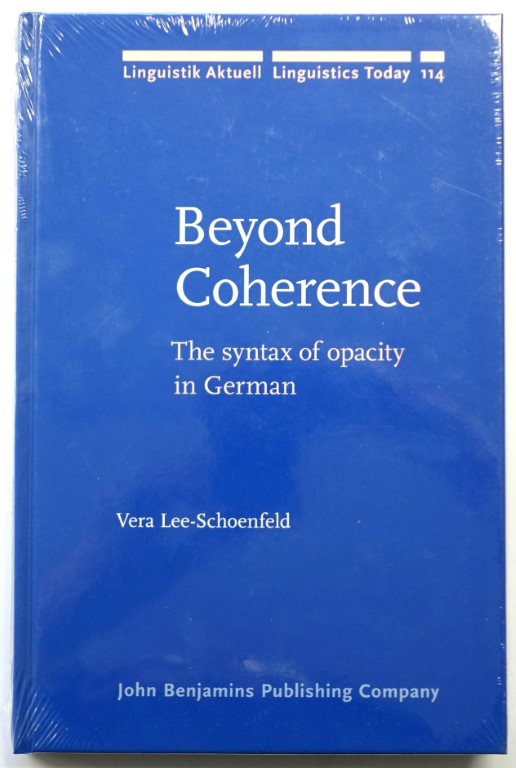 Beyond Coherence: The syntax of opacity in German