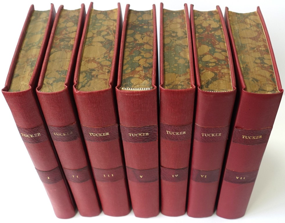 The Light of Nature Pursued By Abraham Tucker, Esq., Together with Some Account of the Life of the Author, By Sir H.P. St. John Mildmay, Bart. M.P.: Volume I to VII Complete