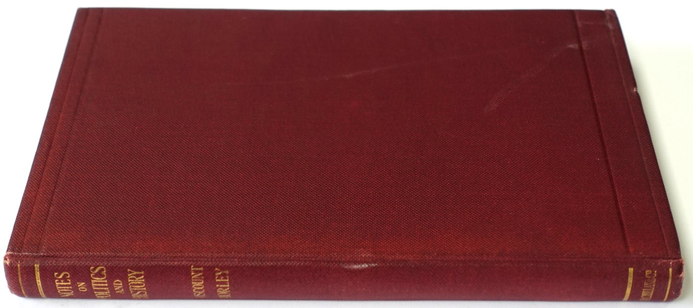 Notes on Politics and History: A University Address
