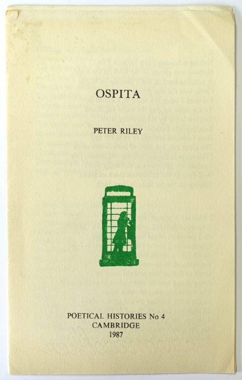 Ospita (Poetical Histories No 4)