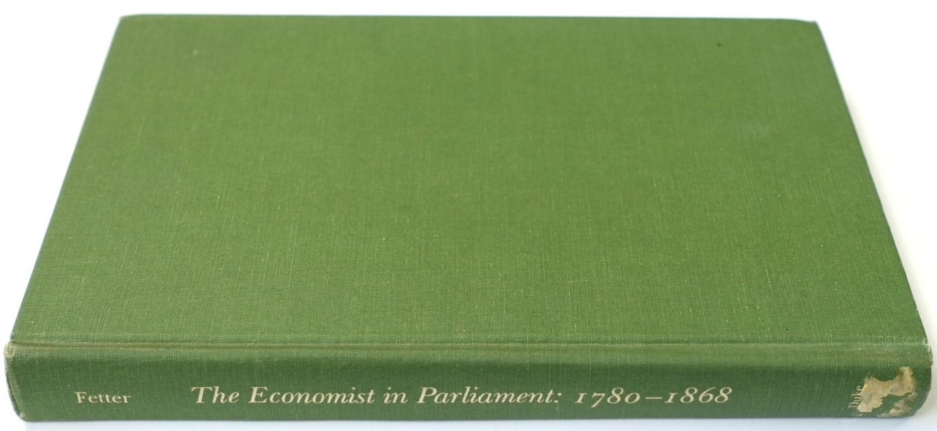 The Economist in Parliament 1780-1868