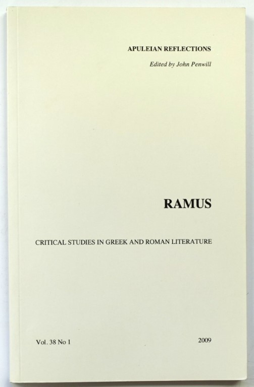 Ramus: Critical Studies in Greek and Roman Literature: Vol.38, No.1