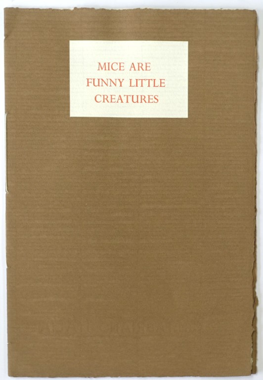 Mice are Funny Little Creatures