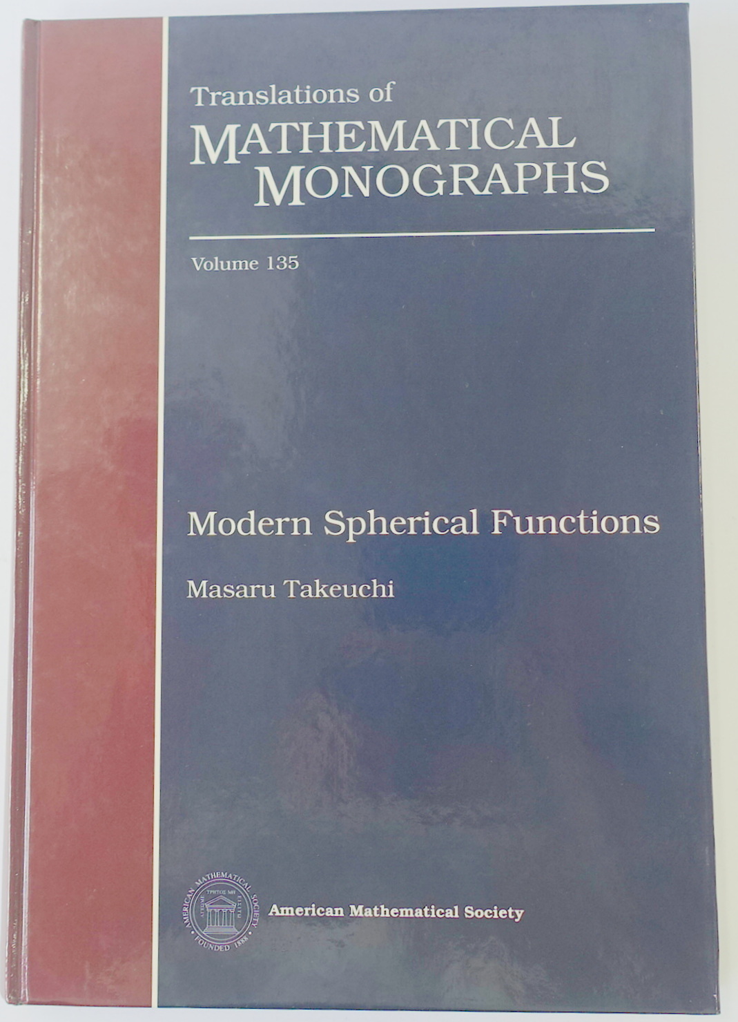Modern Spherical Functions: Translations of Mathematical Monographs: Volume 135