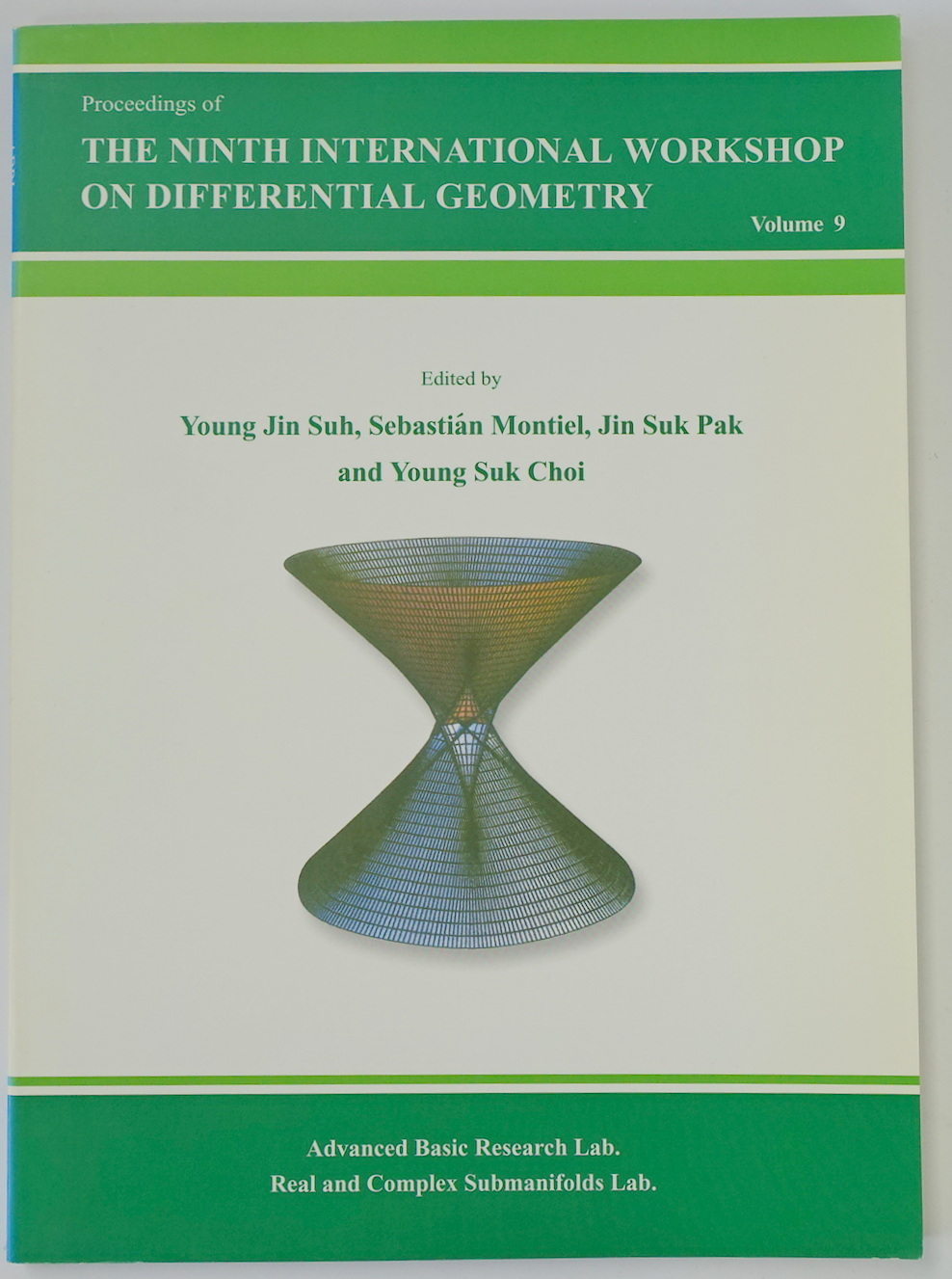 Proceedings of the Ninth International Workshop on Differential Geometry: Volume 9