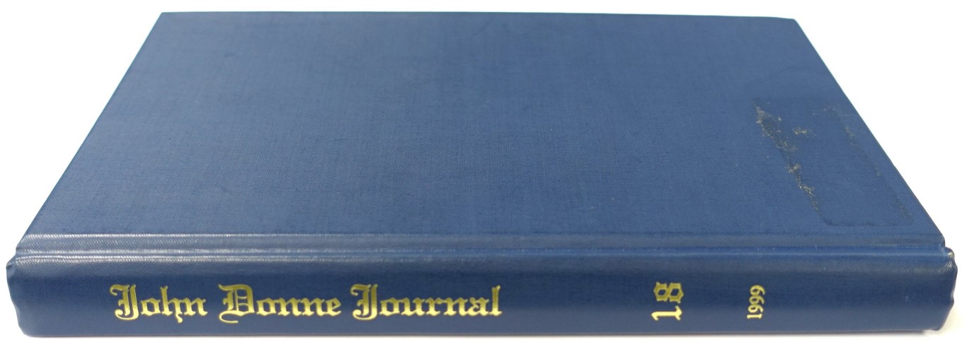 John Donne Journal: Studies in the Age of Donne: Vol. 18