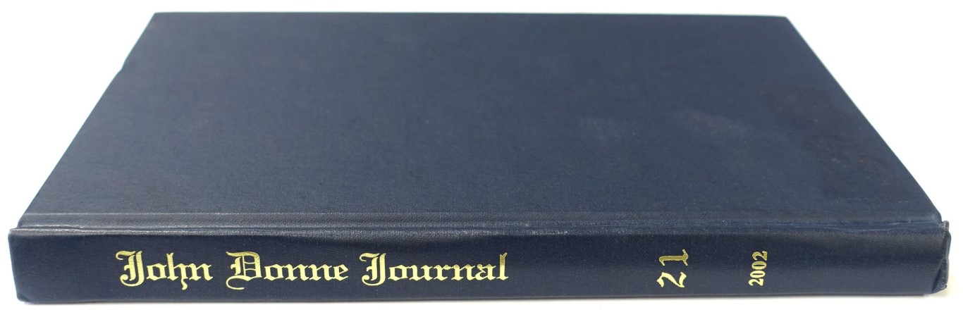 John Donne Journal: Studies in the Age of Donne: Special Issue: Vol. 21