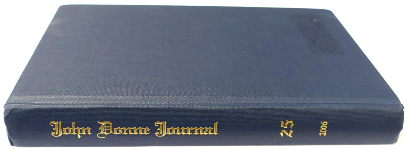 John Donne Journal: Studies in the Age of Donne: Vol. 25: A Special Issue Devoted to Literature and Music