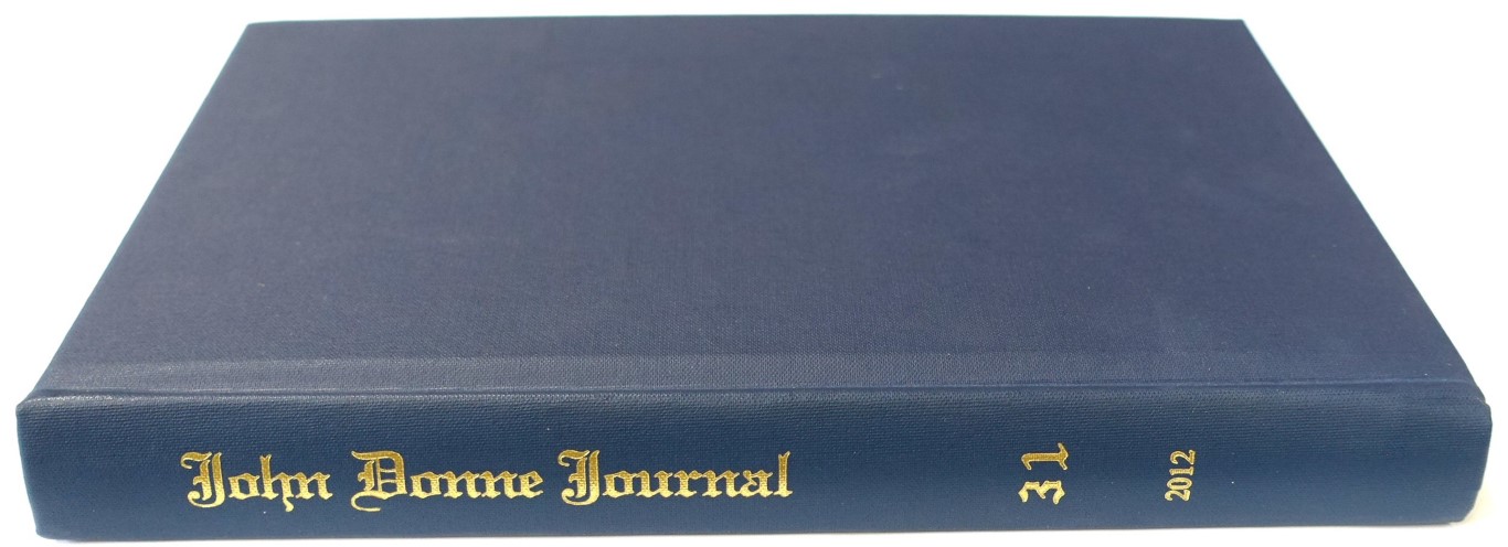 John Donne Journal: Studies in the Age of Donne: Vol. 31