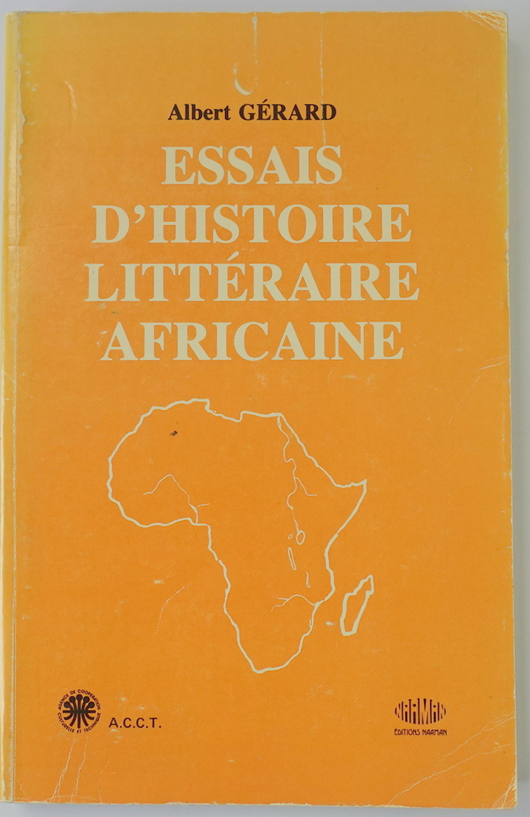 Essais D'Histoire LITTERAIRE Africaine