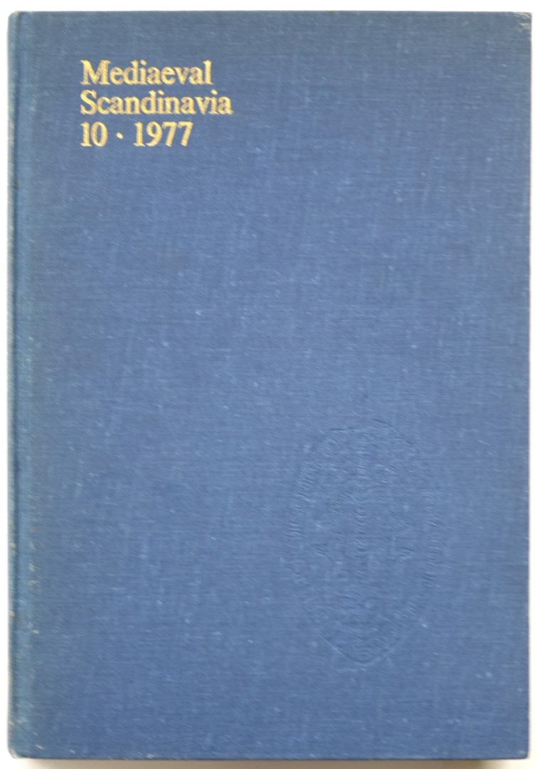 Mediaeval Scandinavia: 10: 1977