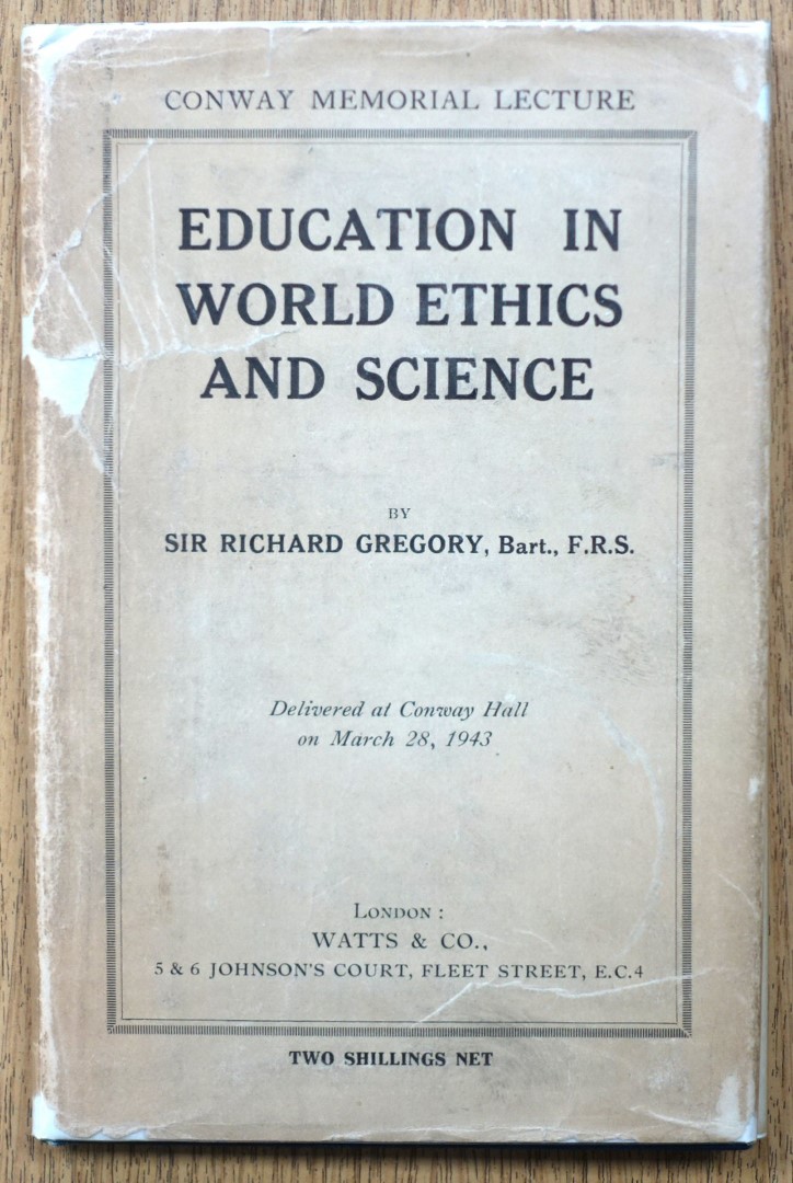 Education in World Ethics and Science
