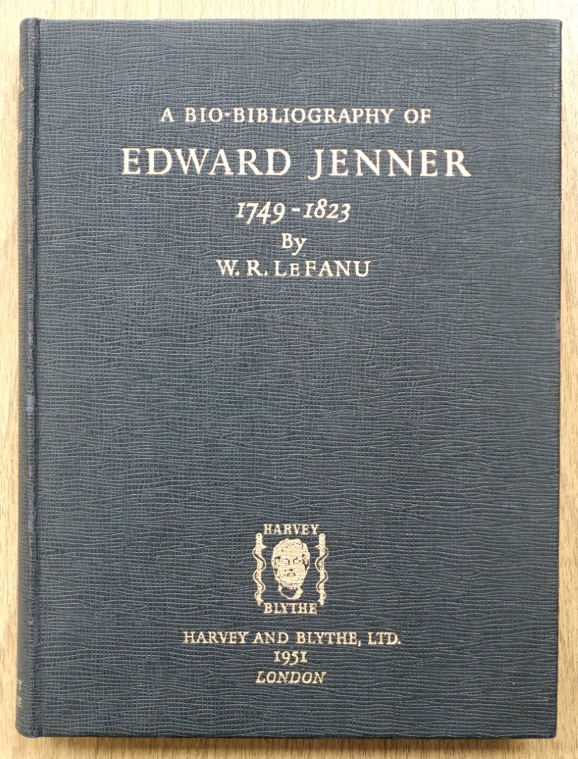 A Bio-Bibliography of Edward Jenner, 1749-1823
