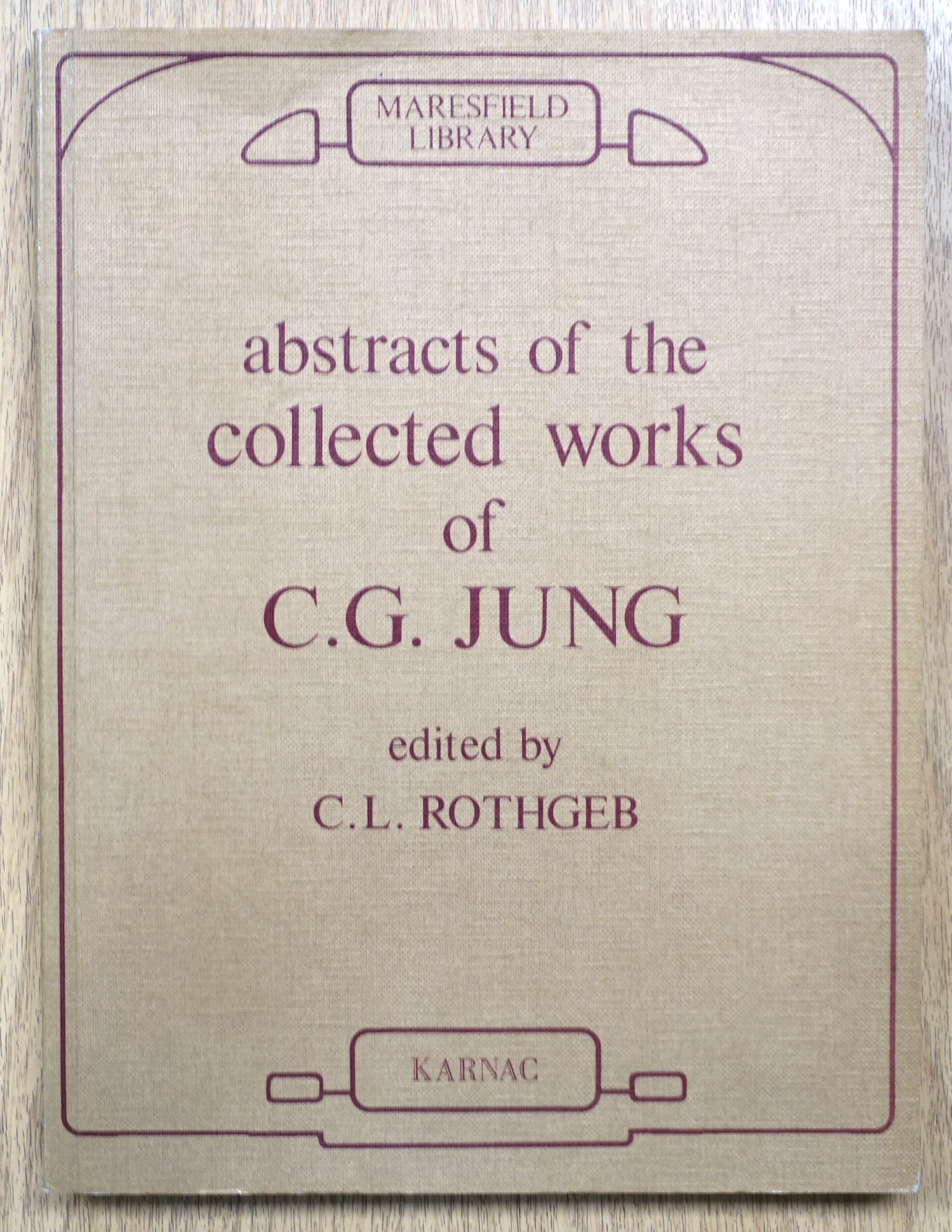 Abstracts of the Collected Works of C.G. Jung