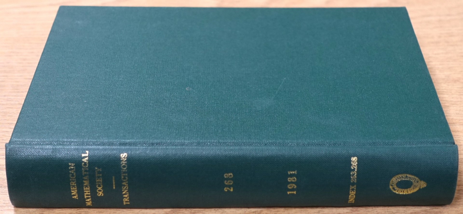 Transactions of the American Mathematical Society: Volume 268: Nov.-Dec. 1981