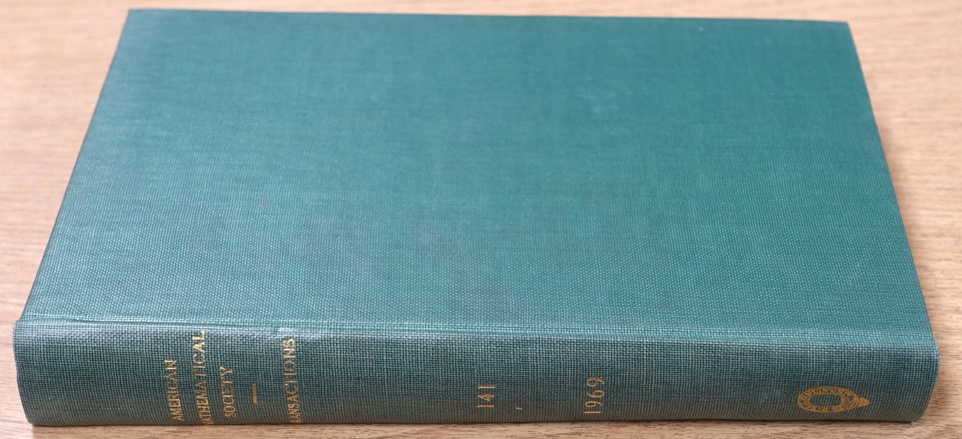 Transactions of the American Mathematical Society: Volume 141: July 1969