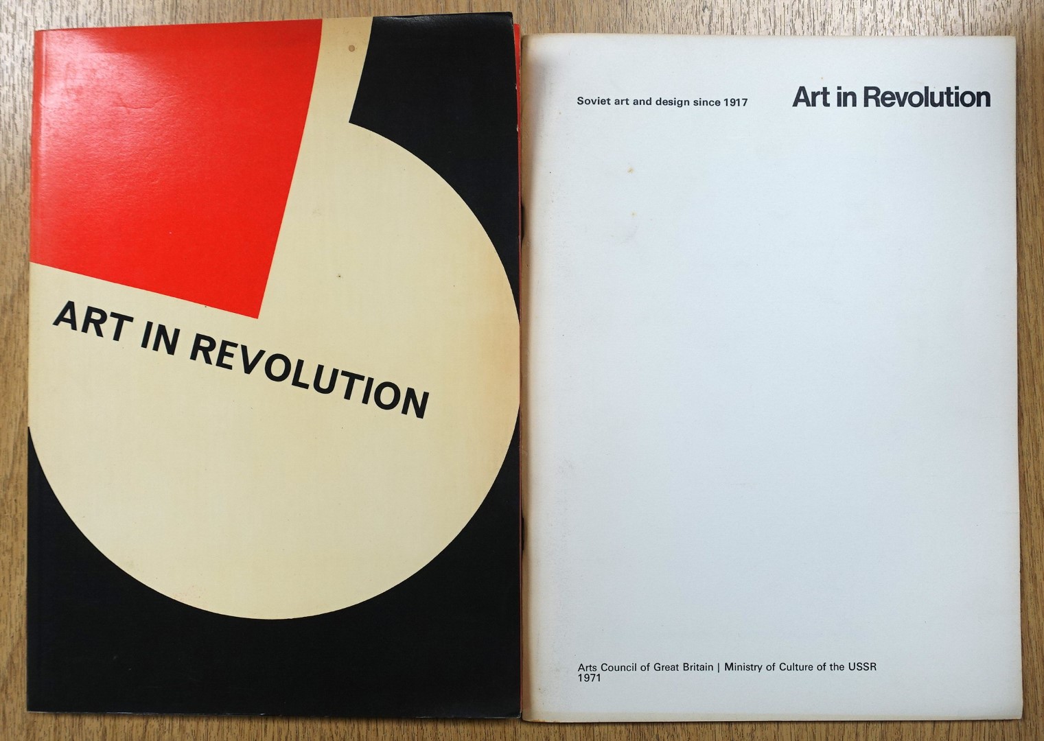 Art in Revolution: Soviet Art and Design Since 1917, Hayward Gallery London, 26 February to 18 April 1971