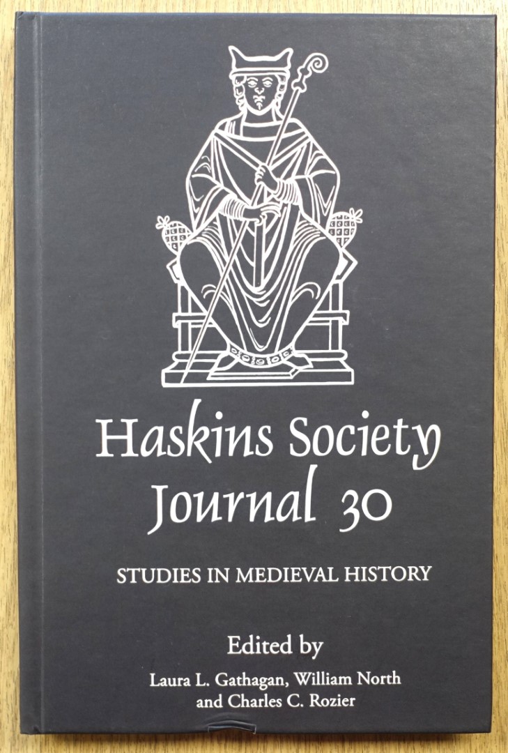 Haskins Society Journal 30: 2018: Studies in Medieval History