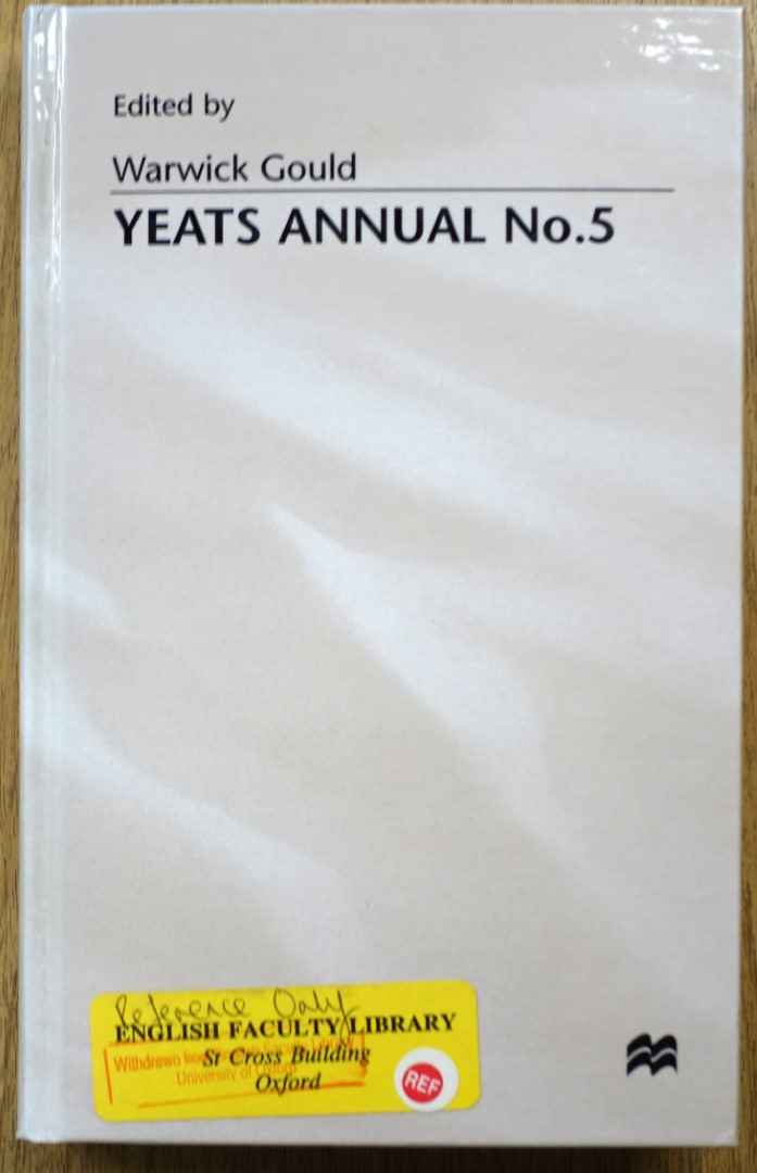 Yeats Annual No.5