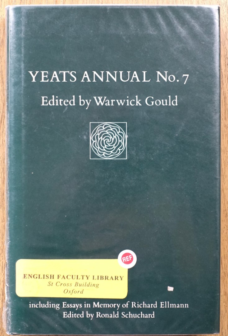 Yeats Annual No.7