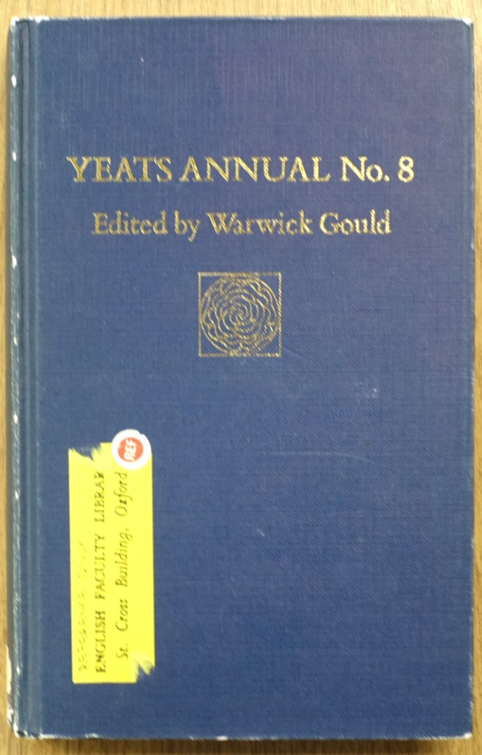 Yeats Annual No.8