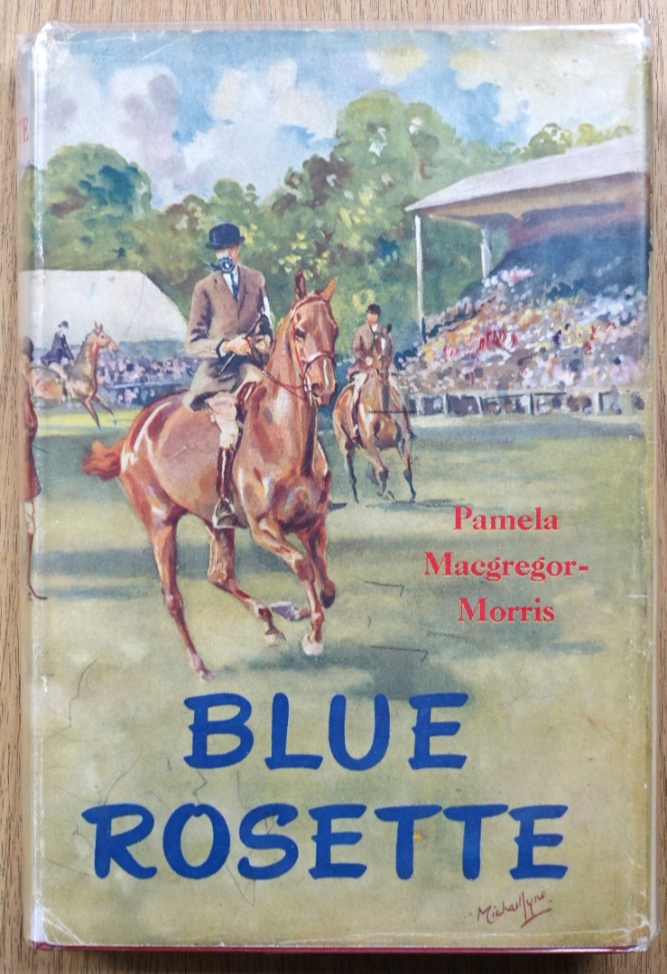 Blue Rosette