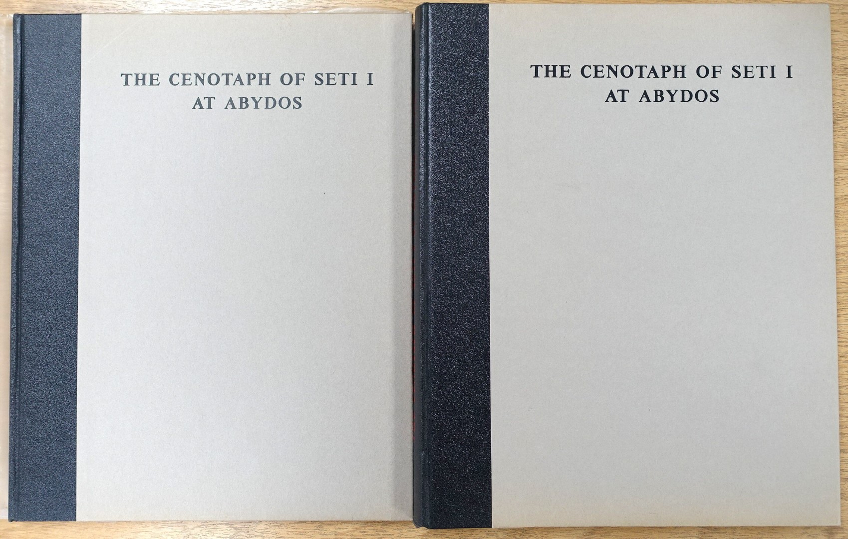 The Cenotaph of Seti I at Abydos: In Two Volumes: Volume I. Text: Volume II. Plates