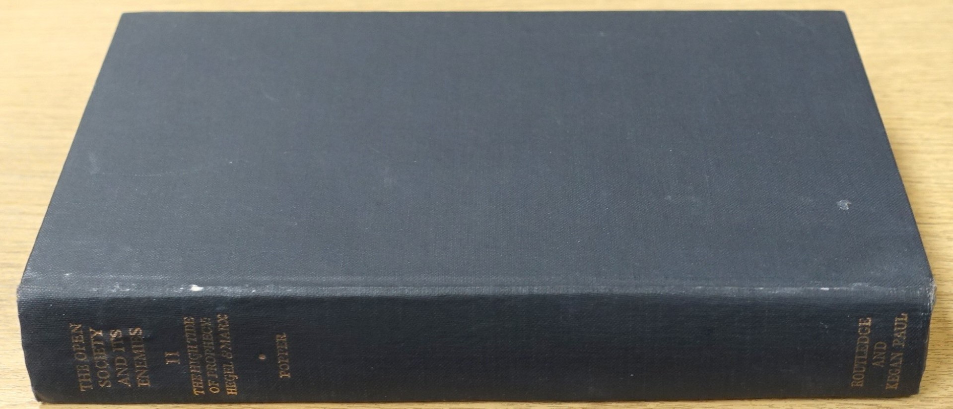 The Open Society and its Enemies, Volume II: The High Tide of Prophecy, Hegel, Marx, and the Aftermath