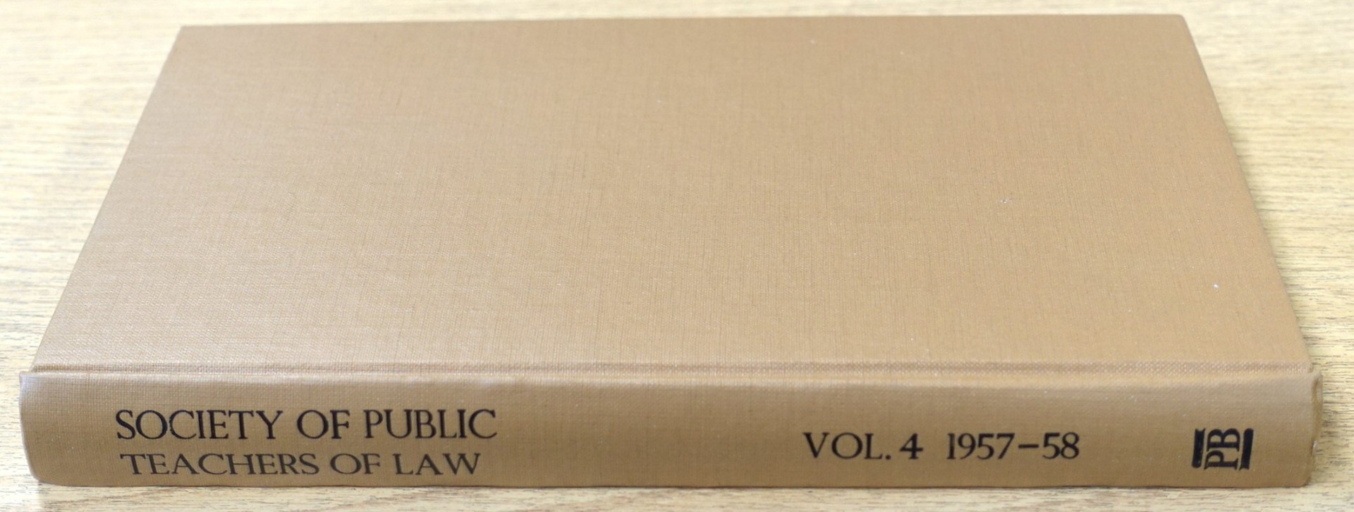 The Journal of the Society of Public Teachers of Law: New Series, Volume 4: 1957-58