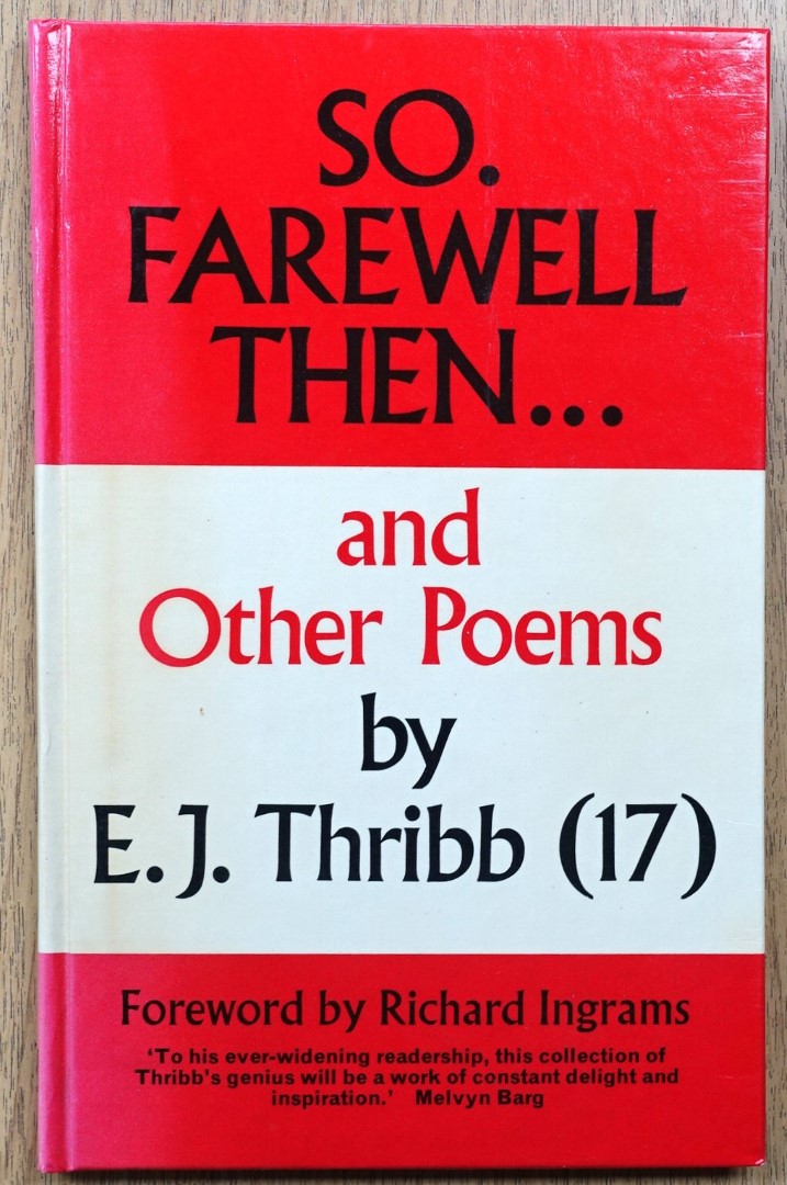 So. Farewell Then. and Other Poems