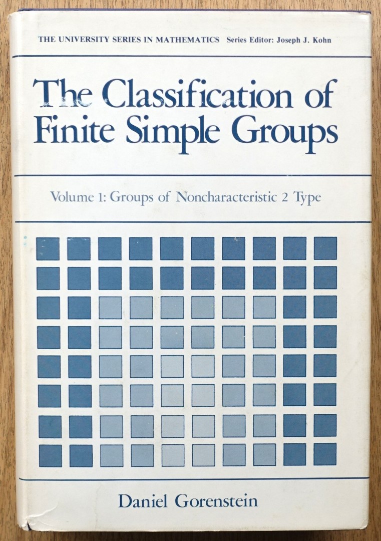 The Classification of Finite Simple Groups: Volume I: Groups of Noncharacteristic 2 Type